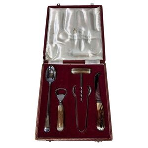 Birks Made in England Vintage Barware Set